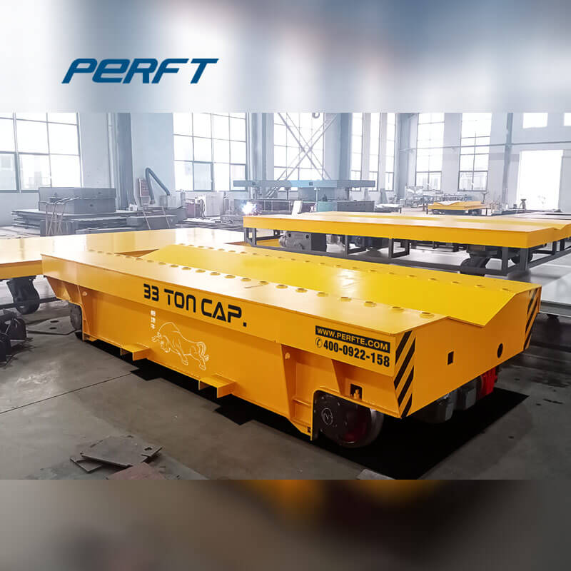 transfer cart on rail with flat deck 25 ton-Perfect Transfer 